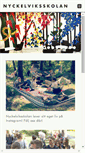 Mobile Screenshot of nyckelviksskolan.se
